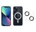 3PACK - Ochranné sklo + Crystal Air kryt s MagSafe + ochranné sklíčko kamery pro iPhone 14 Plus