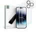 3PACK OCHRANNÝCH SKEL TECH-PROTECT SUPREME SET iPhone 15 Pro CLEAR