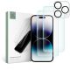 3PACK OCHRANNÝCH SKEL TECH-PROTECT SUPREME SET iPhone 15 Pro CLEAR