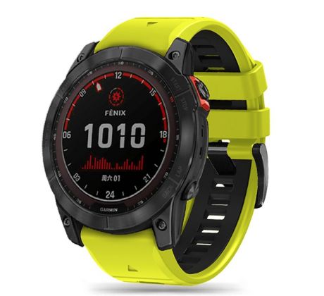 ŘEMÍNEK TECH-PROTECT ICONBAND PRO GARMIN FENIX 3 / 5X / 3HR / 5X Plus / 6X / 6X PRO / 7X LIME/BLACK