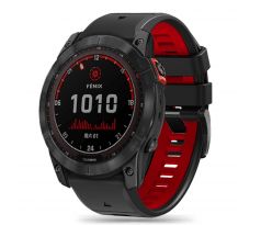 ŘEMÍNEK TECH-PROTECT ICONBAND PRO GARMIN FENIX 3 / 5X / 3HR / 5X Plus / 6X / 6X PRO / 7X BLACK/RED