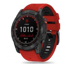 ŘEMÍNEK TECH-PROTECT ICONBAND PRO GARMIN FENIX 3 / 5X / 3HR / 5X Plus / 6X / 6X PRO / 7X RED/BLACK