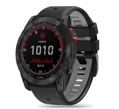 ŘEMÍNEK TECH-PROTECT ICONBAND PRO GARMIN FENIX 5 / 6 / 6 PRO / 7 BLACK/GREY