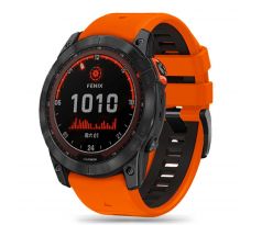 ŘEMÍNEK TECH-PROTECT ICONBAND PRO GARMIN FENIX 5 / 6 / 6 PRO / 7 ORANGE/BLACK