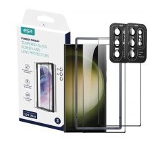 OCHRANNÉ TVRZENÉ SKLO ESR PROTECTOR SET 2-PACK SAMSUNG GALAXY S23 ULTRA CLEAR