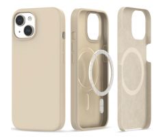 KRYT TECH-PROTECT SILICONE MAGSAFE iPhone 15 SAND BEIGE