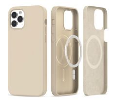 KRYT TECH-PROTECT SILICONE MAGSAFE iPhone iPhone 12 / 12 Pro BEIGE