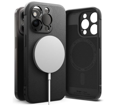 KRYT RINGKE ONYX MAGNETIC MAGSAFE iPhone 15 Pro BLACK
