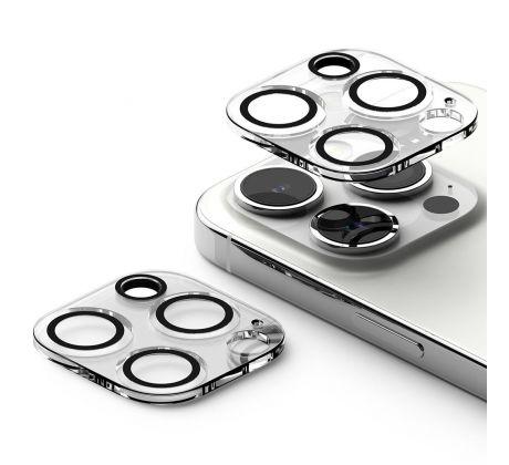 2KS V BALENÍ, SET 2 SKEL ZADNÍ KAMERY RINGKE CAMERA PROTECTOR 2-PACK iPhone 15 Pro Max CLEAR
