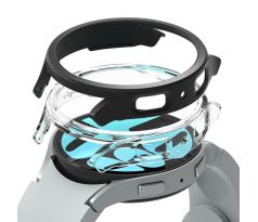 2KS V BALENÍ, SET 2 KRYTU RINGKE SLIM 2-PACK SAMSUNG GALAXY WATCH 6 (40 MM) CLEAR & BLACK