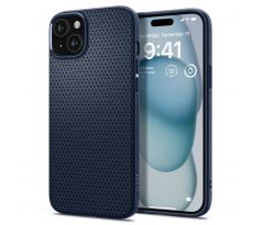 KRYT SPIGEN LIQUID Air iPhone 15 NAVY BLUE