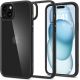 KRYT SPIGEN ULTRA HYBRID iPhone 15 MATTE BLACK