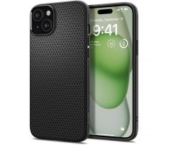 KRYT SPIGEN LIQUID Air iPhone 15 Plus MATTE BLACK