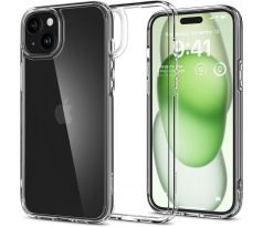 KRYT SPIGEN ULTRA HYBRID iPhone 15 Plus CRYSTAL CLEAR