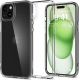 KRYT SPIGEN ULTRA HYBRID iPhone 15 Plus CRYSTAL CLEAR