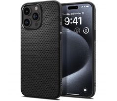 KRYT SPIGEN LIQUID Air iPhone 15 Pro MATTE BLACK