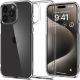 KRYT SPIGEN ULTRA HYBRID iPhone 15 Pro CRYSTAL CLEAR