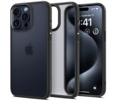 KRYT SPIGEN ULTRA HYBRID iPhone 15 Pro FROST BLACK