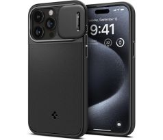 KRYT SPIGEN OPTIK ARMOR MAG MAGSAFE iPhone 15 Pro BLACK