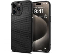 KRYT SPIGEN LIQUID Air iPhone 15 Pro Max MATTE BLACK