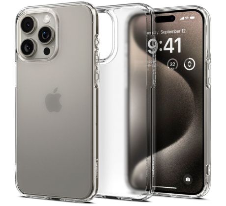 KRYT SPIGEN ULTRA HYBRID iPhone 15 Pro Max FROST CLEAR