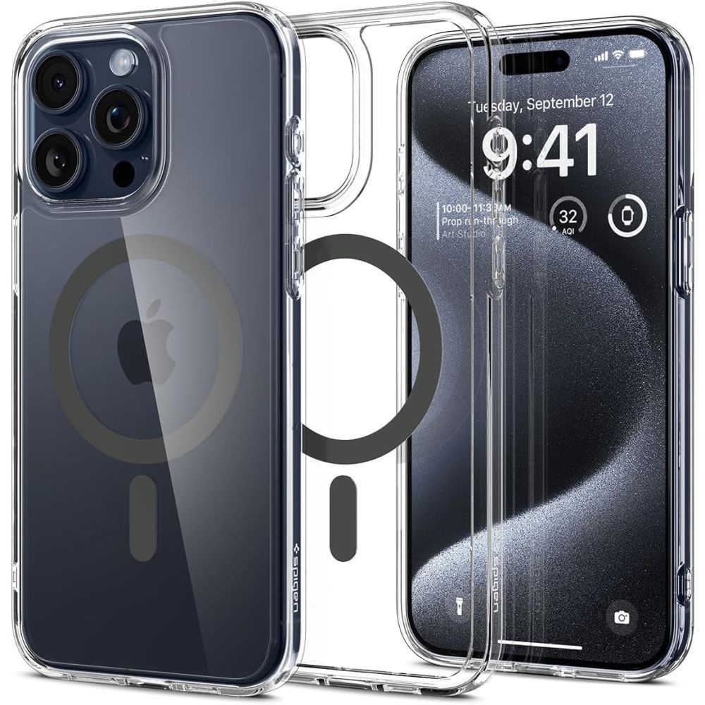 Funda iPhone 15 Pro Max Spigen Cyrill Kajuk Mag MagSafe Navy Case - ✓
