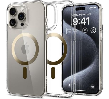 KRYT SPIGEN ULTRA HYBRID MAG MAGSAFE iPhone 15 Pro Max GOLD