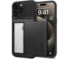 KRYT SPIGEN SLIM ARMOR CS iPhone 15 Pro Max BLACK