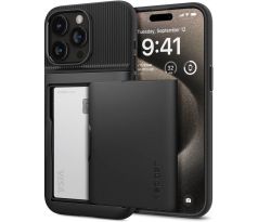 KRYT SPIGEN SLIM ARMOR CS iPhone 15 Pro Max BLACK