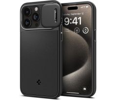 KRYT SPIGEN OPTIK ARMOR MAG MAGSAFE iPhone 15 Pro Max BLACK