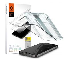 OCHRANNÉ TVRZENÉ SKLO SPIGEN GLAS.TR ”EZ FIT” FC iPhone 15 Pro Max BLACK