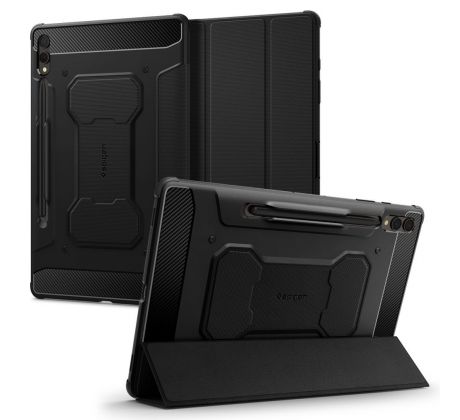 KRYT SPIGEN RUGGED ARMOR ”PRO” SAMSUNG GALAXY TAB S9+ Plus 12.4 X810 / X816B BLACK