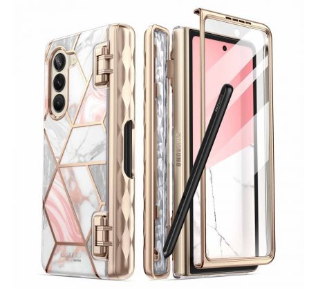 KRYT SUPCASE COSMO PEN SAMSUNG GALAXY Z FOLD 5 MARBLE PINK