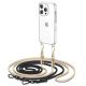 KRYT TECH-PROTECT FLEXAir CHAIN MAGSAFE iPhone 15 Pro BLACK & BEIGE