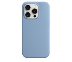 iPhone 15 Pro Silicone Case s MagSafe - Winter Blue