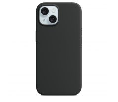 iPhone 15 Plus Silicone Case s MagSafe - Black