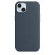 iPhone 15 Silicone Case s MagSafe - Storm Blue