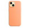 iPhone 15 Silicone Case s MagSafe - Orange Sorbet