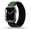 ŘEMÍNEK TECH-PROTECT NYLON PRO APPLE WATCH 4 / 5 / 6 / 7 / 8 / 9 / SE / ULTRA 1 / 2 (42 / 44 / 45 / 49 MM) BLACK / MILITARY GREEN