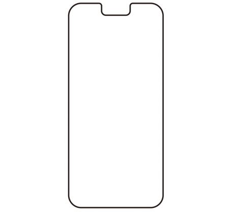 Hydrogel - matná ochranná fólie - iPhone 15 (case friendly) 