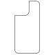 Hydrogel - matná zadní ochranná fólie - iPhone 14 Pro Max