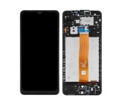 LCD displej + dotykové sklo Samsung Galaxy A12 A127F s rámem 