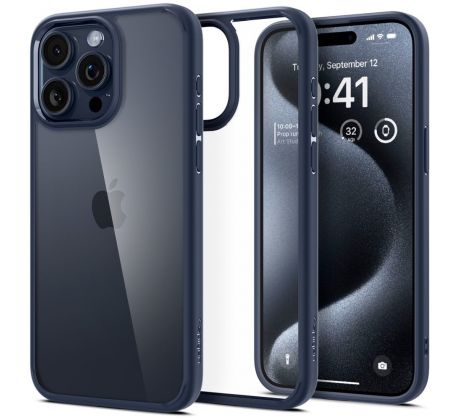 KRYT SPIGEN ULTRA HYBRID iPhone 15 Pro NAVY BLUE