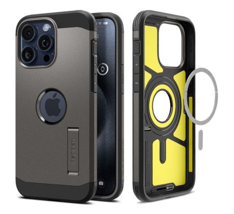 KRYT SPIGEN TOUGH ARMOR MAG MAGSAFE iPhone 15 Pro Max GUNMETAL