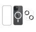 3PACK - Hydrogel + Crystal Air kryt s MagSafe + ochranné sklíčko kamery pro iPhone 15 