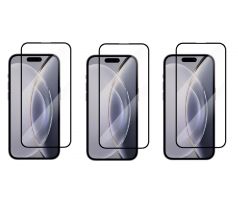 2+1 ZDARMA! 3PACK 3D Ochranné tvrzené sklo - Apple iPhone 15