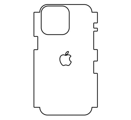 Hydrogel - matná zadní ochranná fólie - iPhone 15 Pro Max