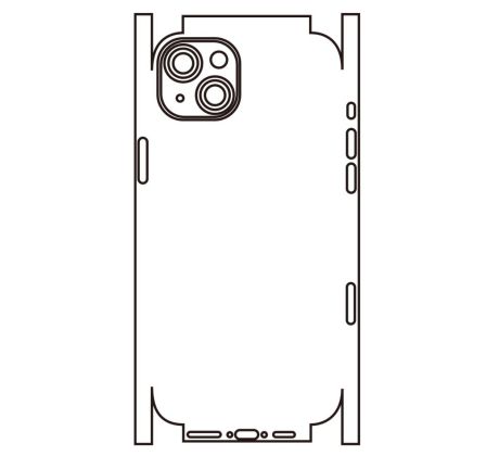 Hydrogel - zadní ochranná fólie - iPhone 15 Plus