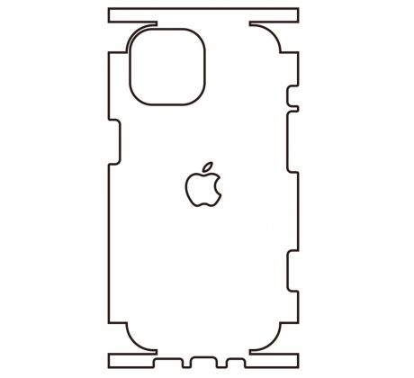 Hydrogel - zadní ochranná fólie - iPhone 15 