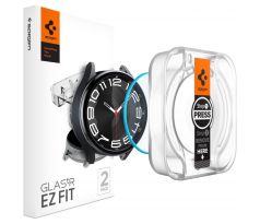 OCHRANNÉ TVRZENÉ SKLO SPIGEN GLAS.TR ”EZ-FIT” 2-PACK SAMSUNG GALAXY WATCH 6 CLASSIC (43 mm) CLEAR